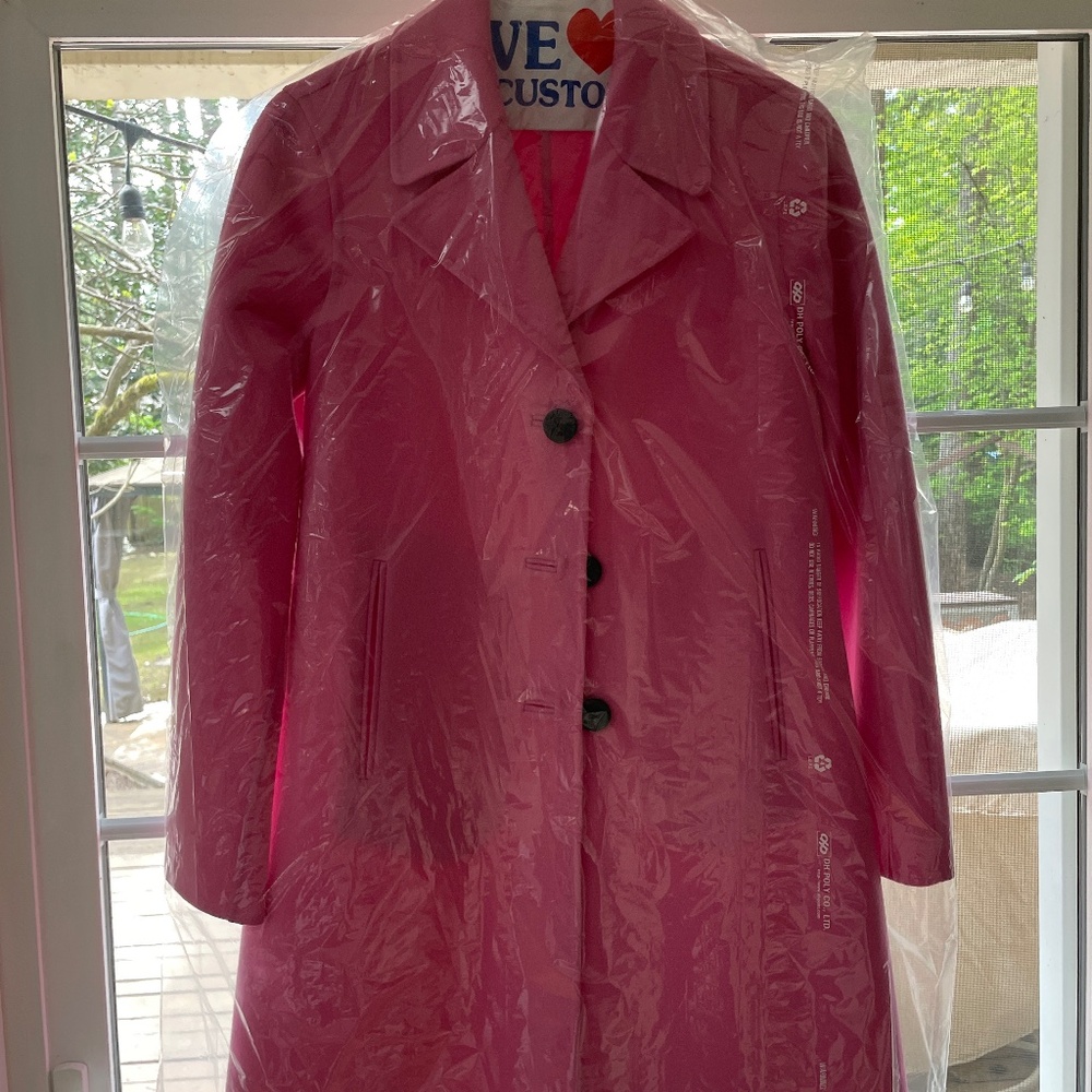 Valentino pink peacoat